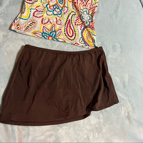 Colorful Vintage Victoria’s Secret Tankini and skirt - Picture 6 of 6